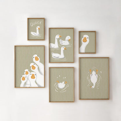Goose Gallery Wall Art Mix & Match Set Prints