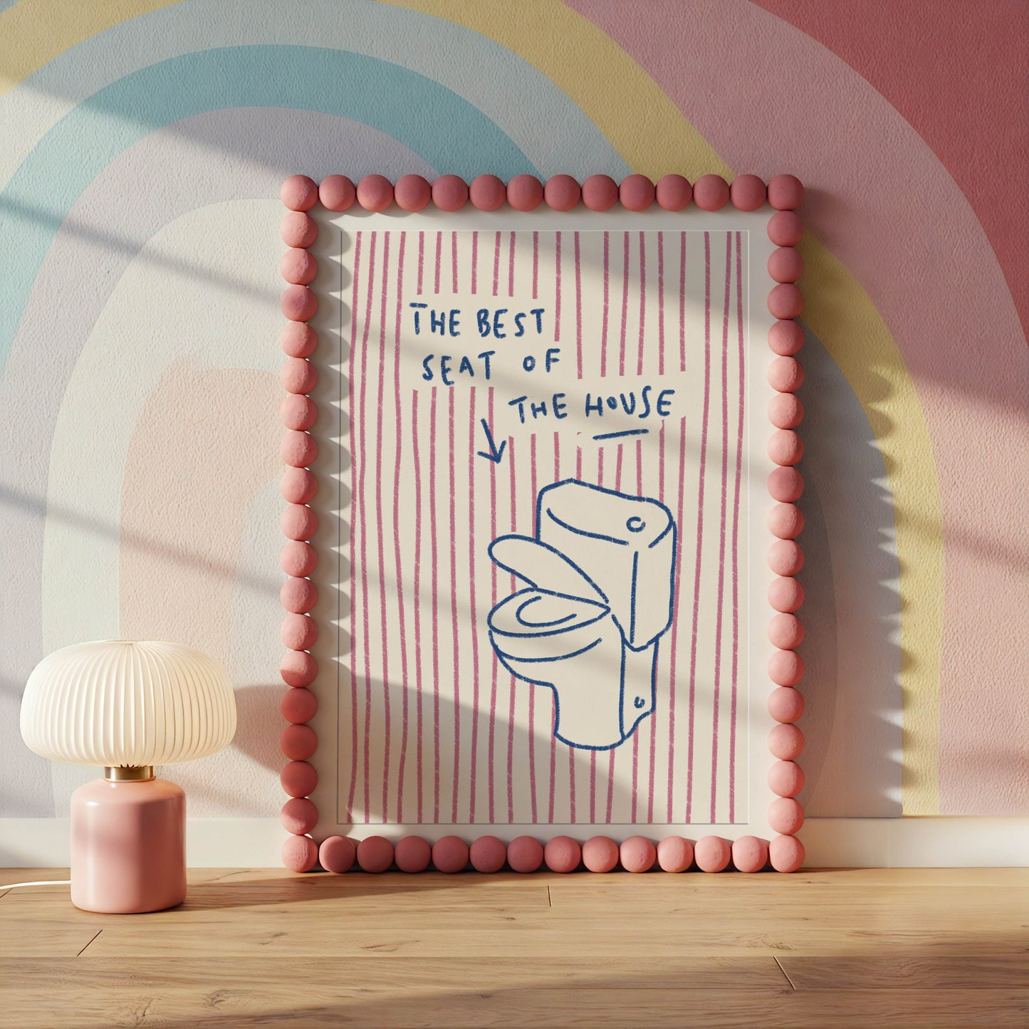 Best Seat of the House Bathroom Print