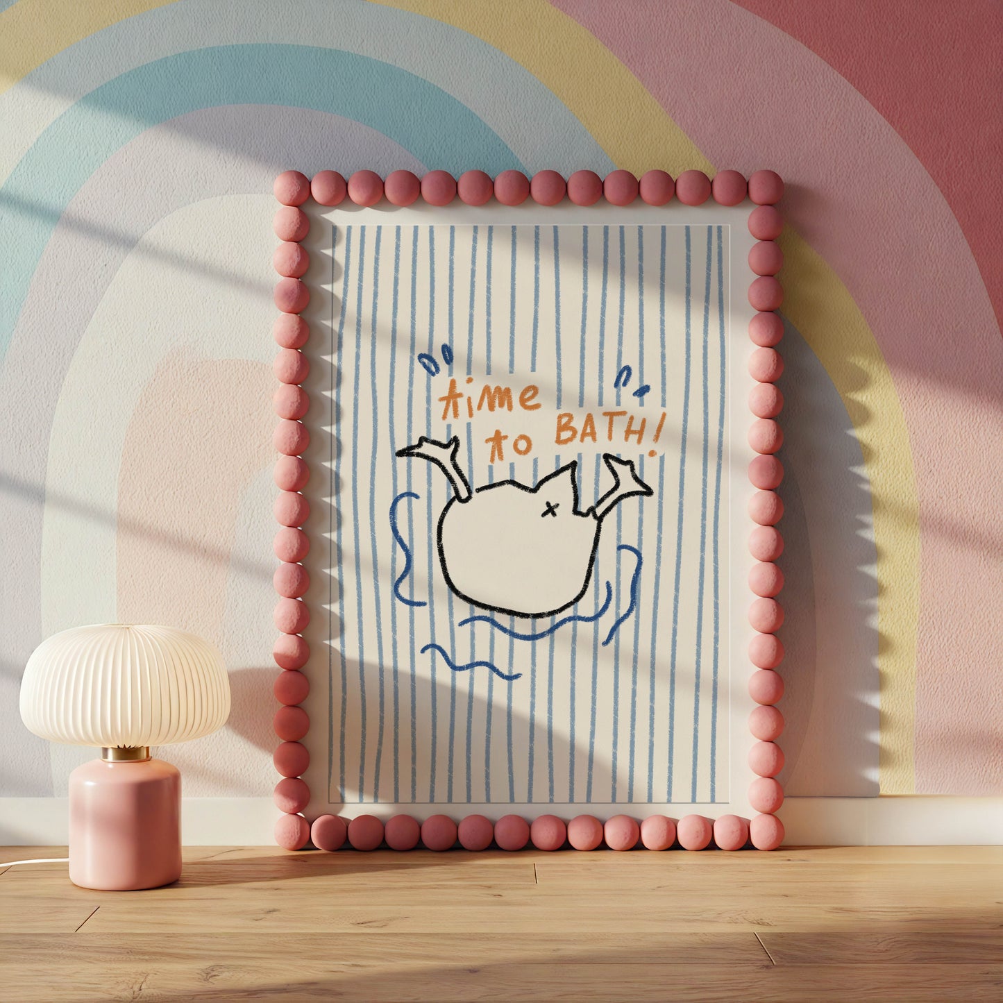 Time to Bath Duck Print