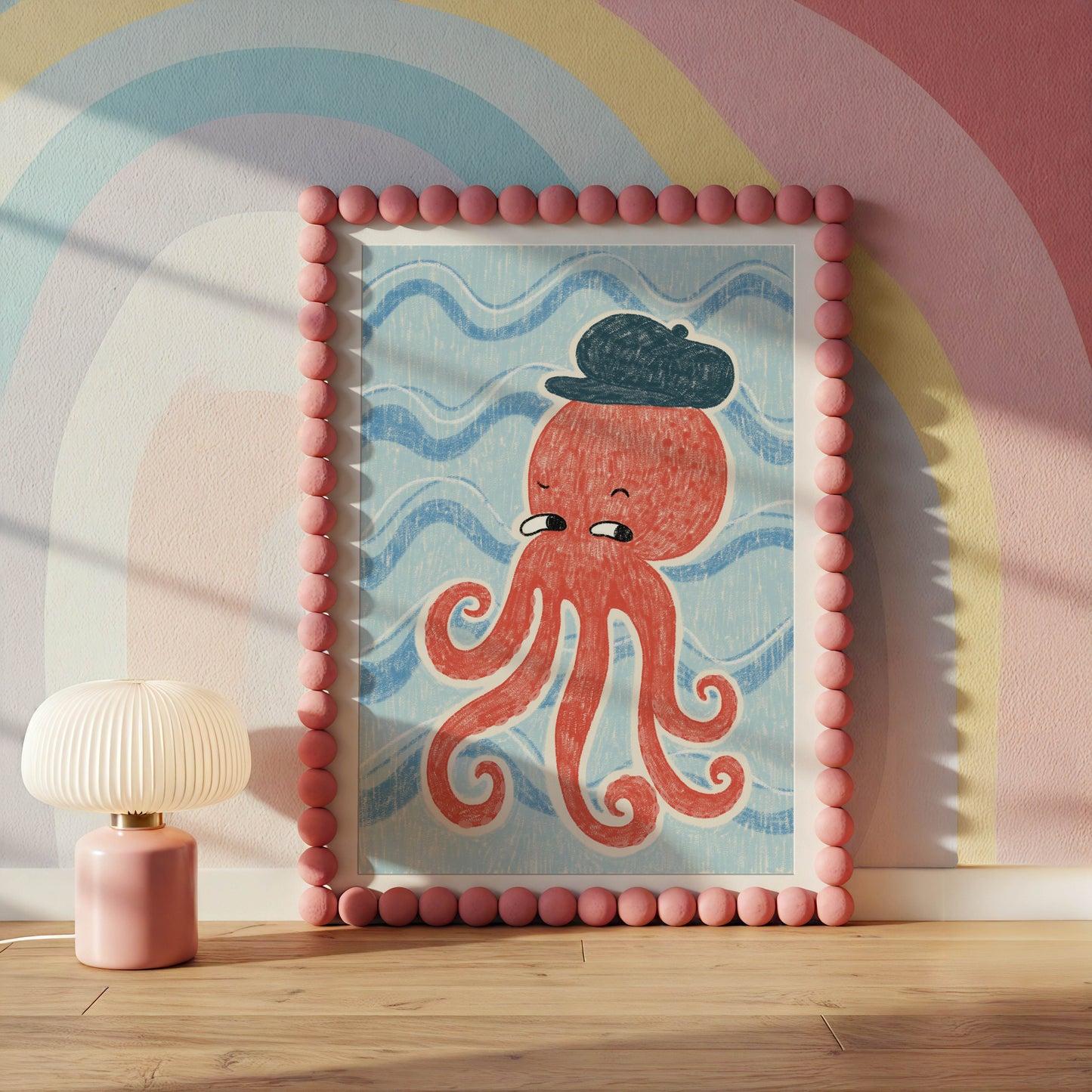 Whimsical Octopus Nursery Print