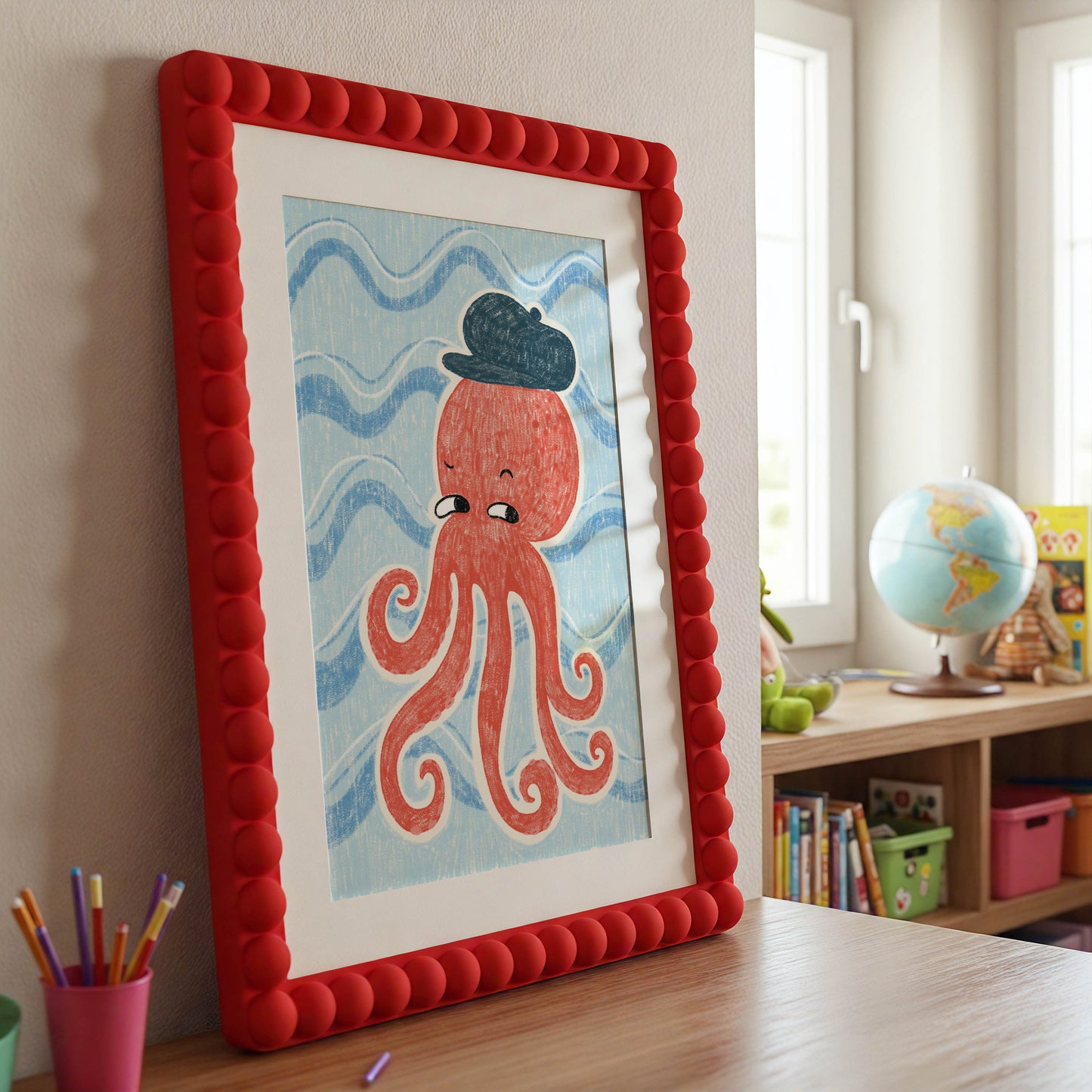 Whimsical Octopus Nursery Print