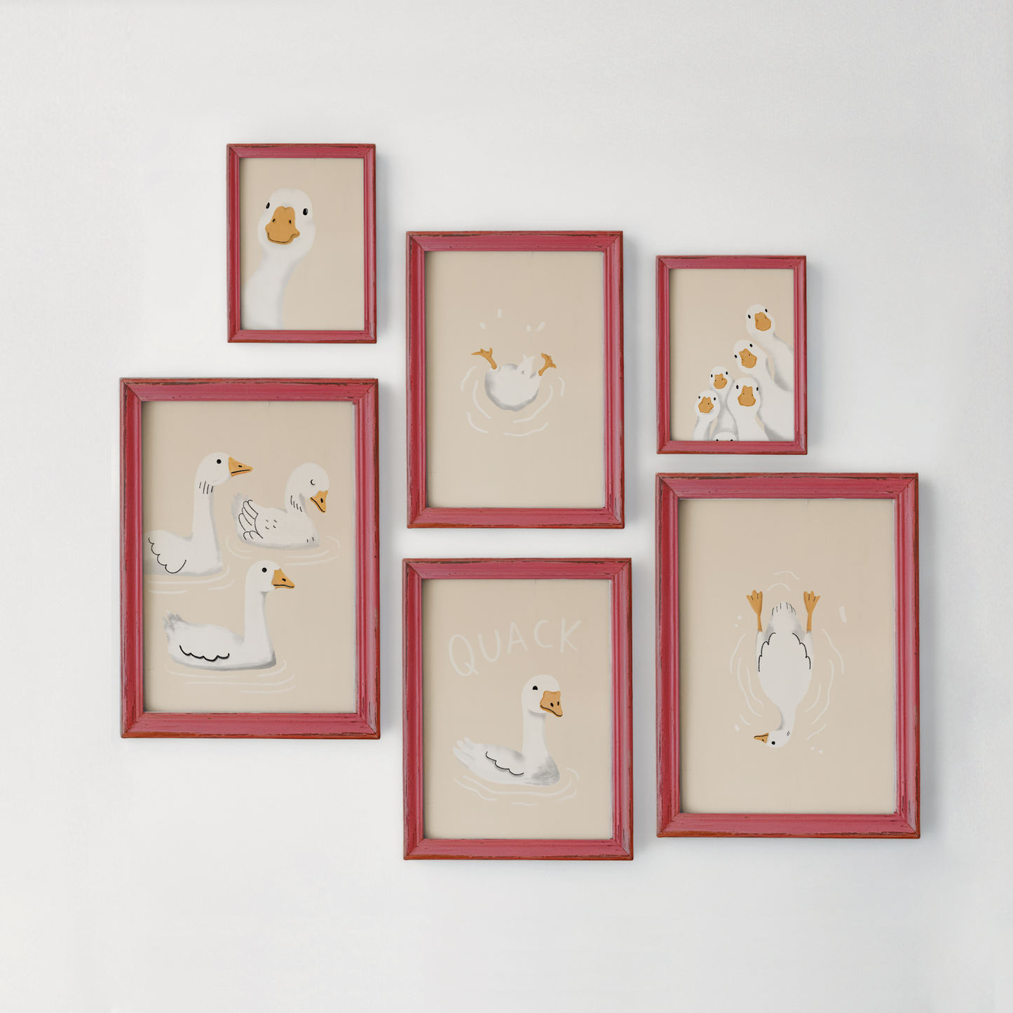 Goose Gallery Wall Art Mix & Match Set Prints