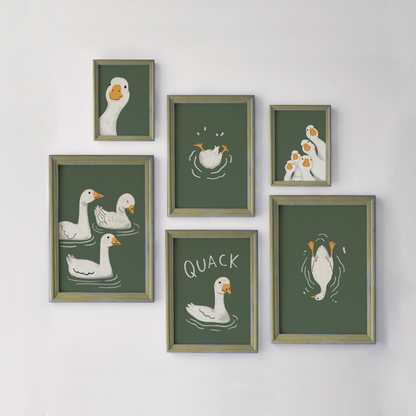 Goose Gallery Wall Art Mix & Match Set Prints