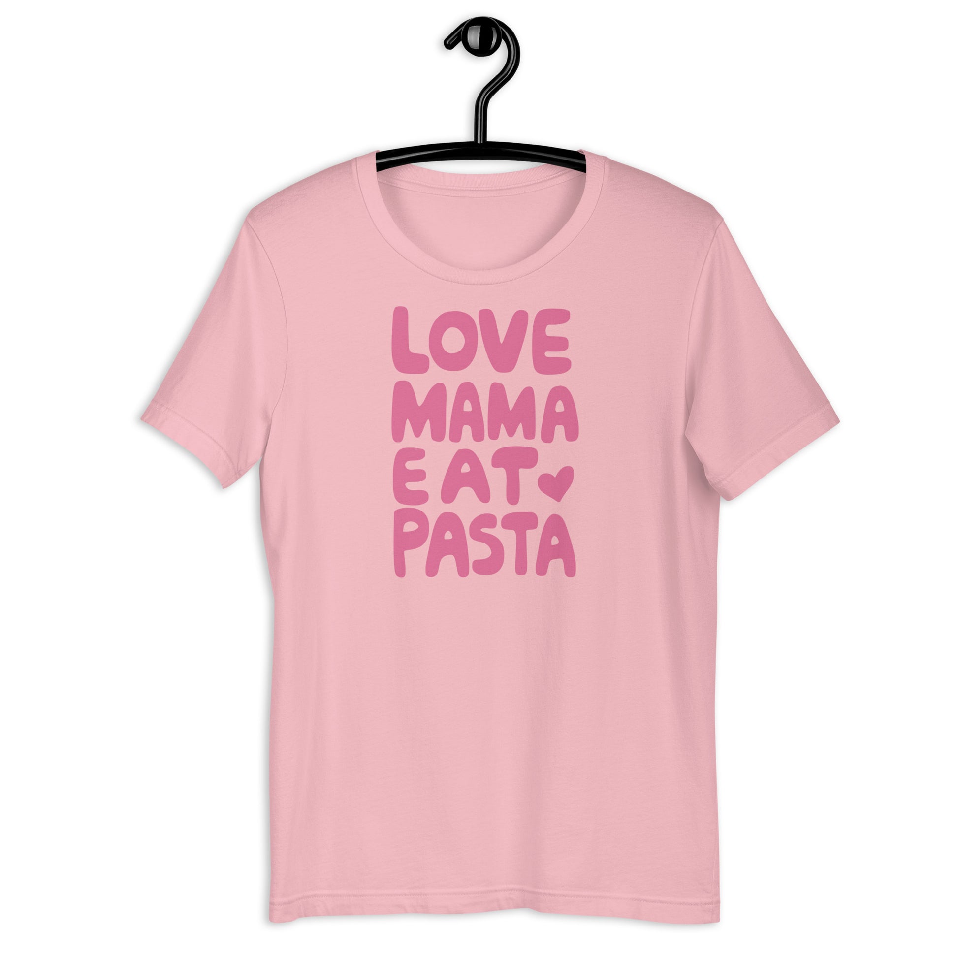 Love Mama Eat Pasta T-Shirt – Funny Food Lover Graphic Tee