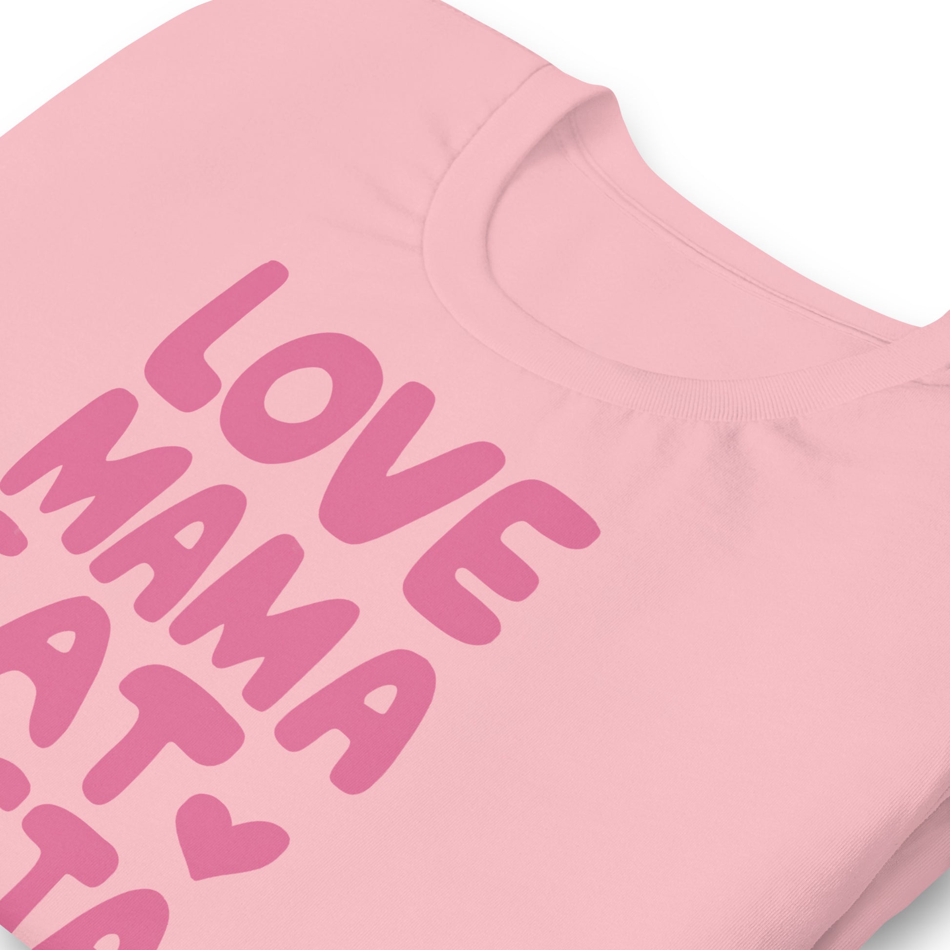 Love Mama Eat Pasta T-Shirt – Funny Food Lover Graphic Tee